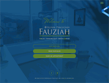 Tablet Screenshot of drfauziah.com